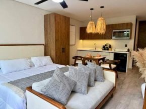 Hermoso estudio con jacuzzi privado en Tulum iR26